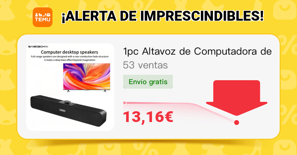 altavoces para televisión baratos