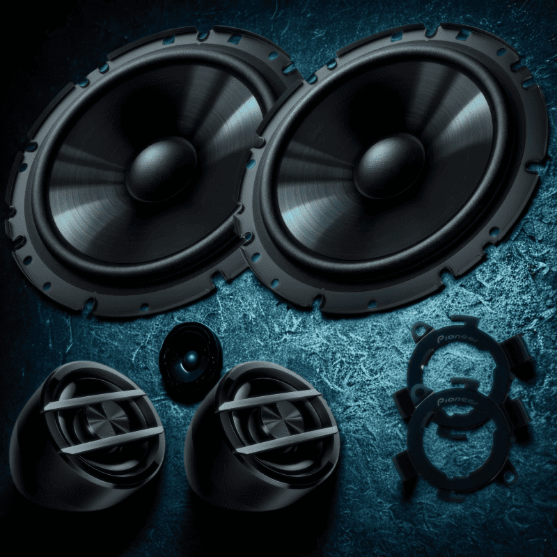 Pioneer TS-G170C en fondo oscuro